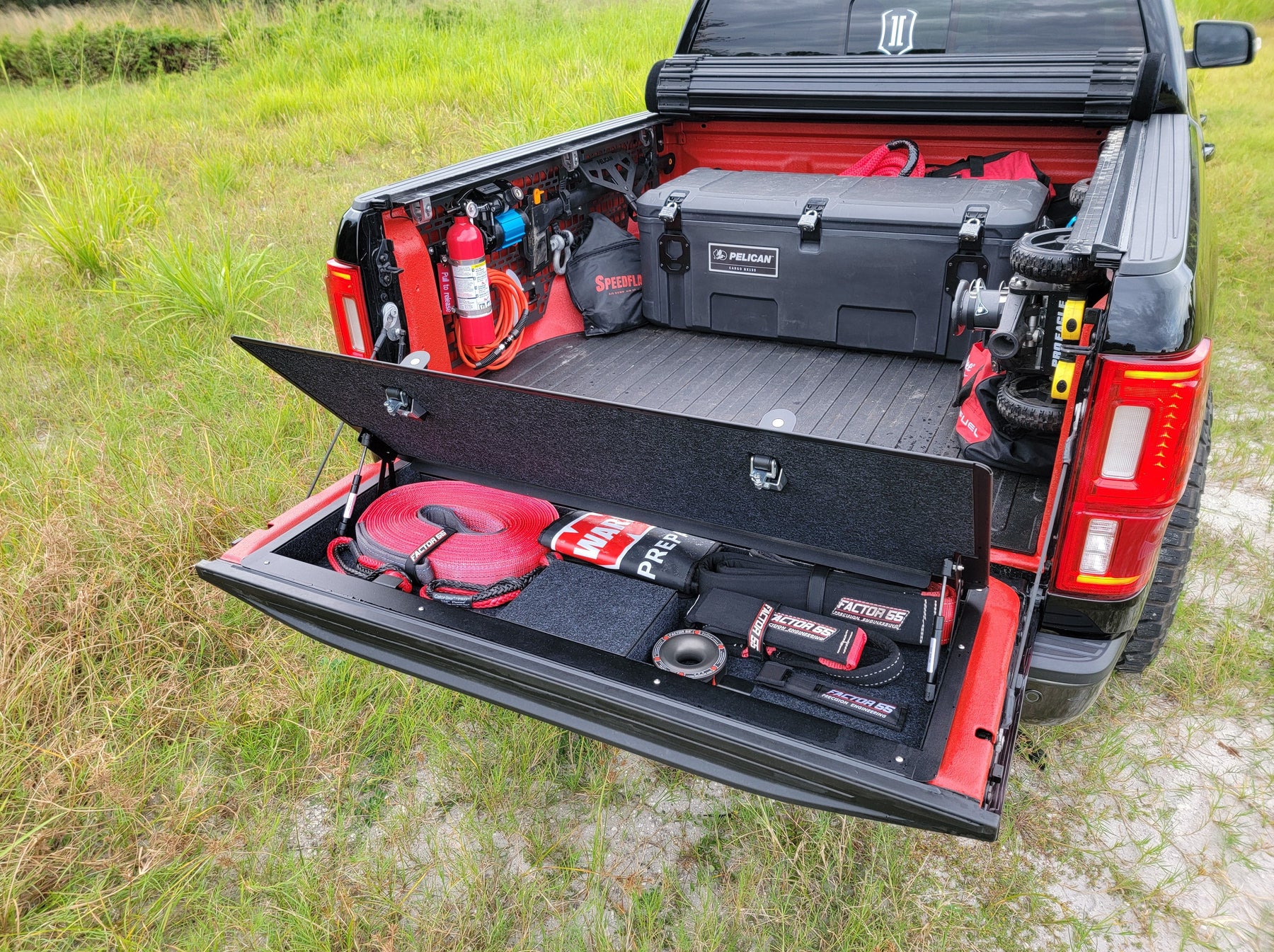 Ford Ranger Tailgate Storage (USA model) T6/T7/T8 2018-2023 Model ...