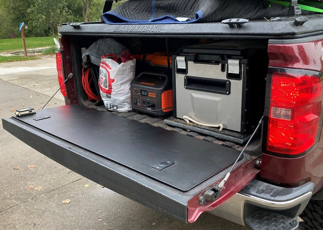 Tailgate Storage Rack Chevy Silverado Tailgate Storage – HFab-USA